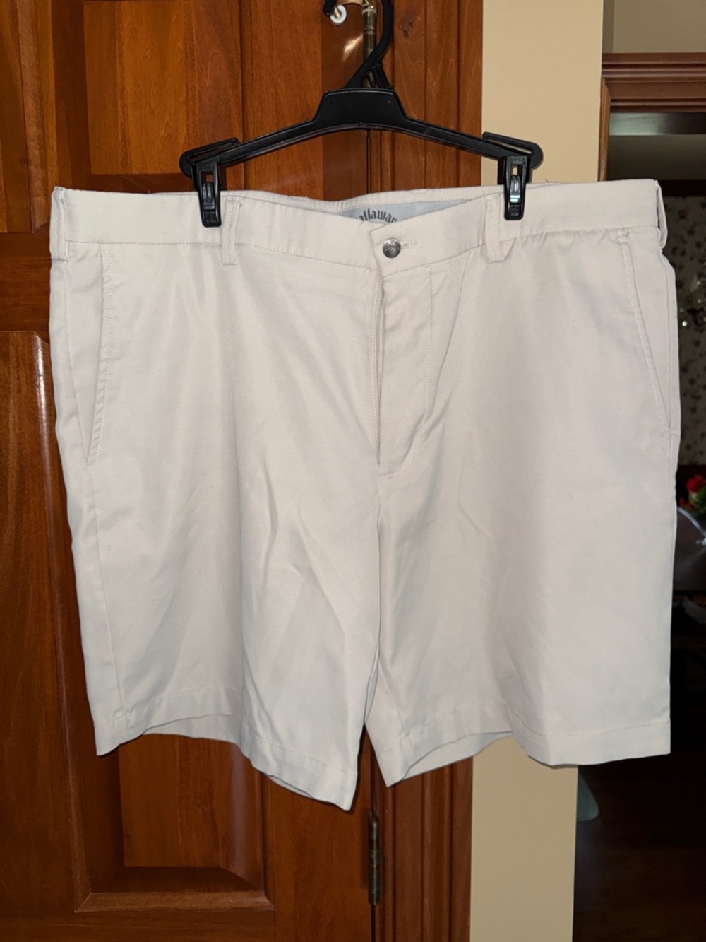 Men's Cream Casual Shorts